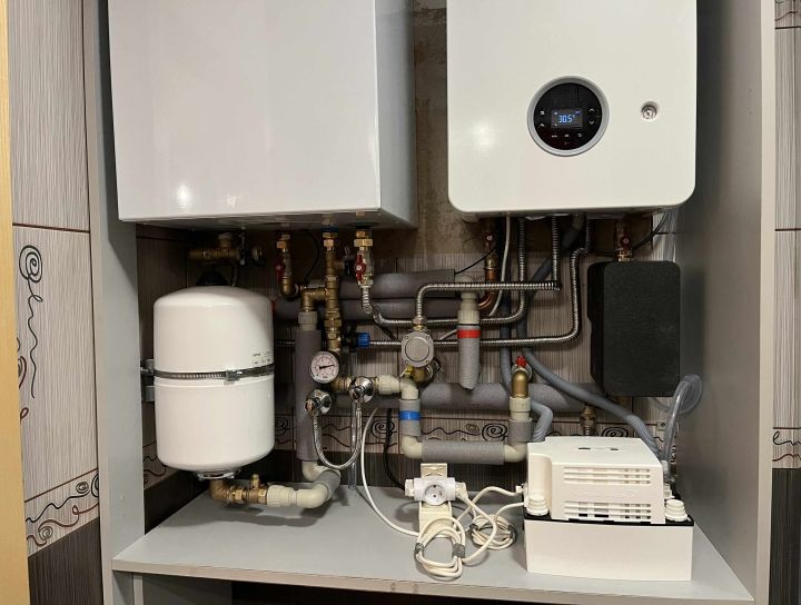 Montáž plynového kotelny Bosch CG 2300i - RD Rakvice