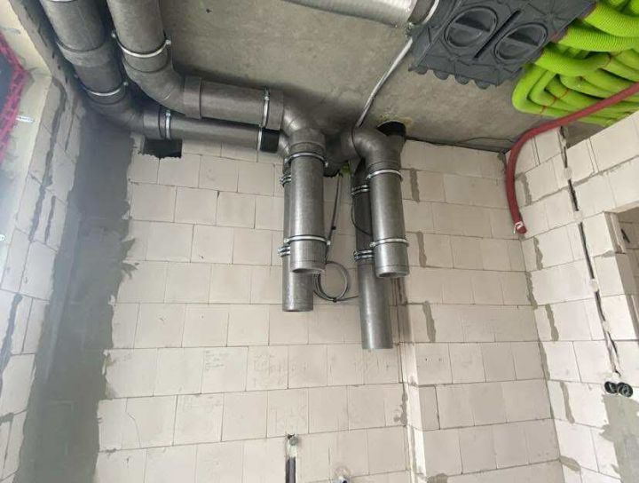 Montáž rekuperae Bosch  V5001C - RD Mor. N. Ves