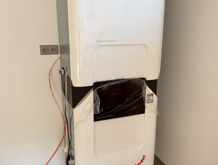 Uvedení do provozu rekuperace Zehnder ComfoAir Q 350 ST + ComfoClime 24 - RD Perná