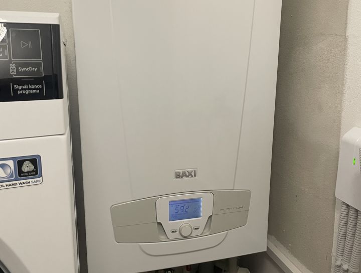 Montáž plynového kotelny Baxi Luna Platinum 24+ GA - RD Šakvice