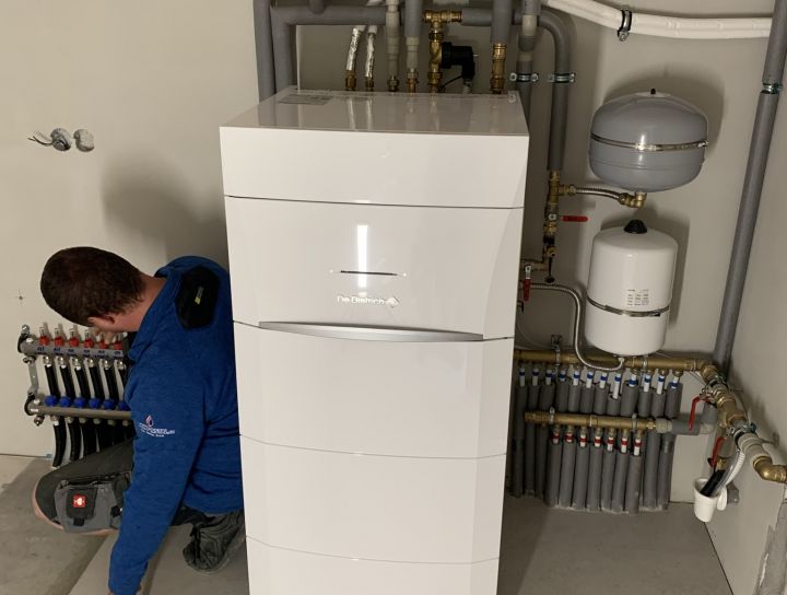 Montáž tepelného čerpadla De Dietrich 6 kW - RD Týnec