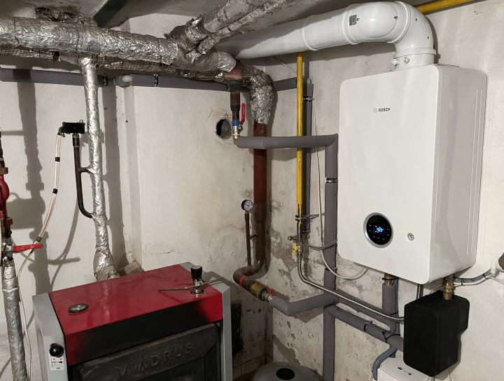 Montáž plynového kotelny Bosch CG 2300i - RD Šakvice
